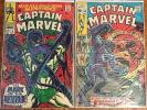 Captain Marvel (Marvel,Vol.1) lot incl. #5,16, 40,41,43,44,46-49,51,54,57 & more