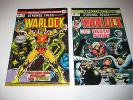 Marvel Comics Strange Tales #178 & #179 Warlock, Starlin 6.5 & 7.5
