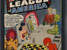 Justice League of America #1 CGC 7.5 DC 1960 Batman Brave Bold #28 E6 cm clean