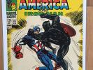 Tales of Suspense #98 (Feb 1968, Marvel) Captain America VS. Black Panther NICE