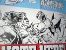 Marvel Versus DC, 1996, You Decide, 5, posters, Batman Vs, Captain America,