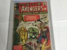 Avengers 1 Cbcs Like Cgc 3.0 Off White To White Pages 1St Avengers