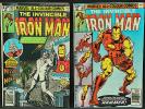 Iron Man 125 & 126 2 vfn+ 1979 Bronze Age Marvel Comics ft Scott Lang as Ant Man