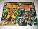 Marvel Comics Strange Tales #178 & #179 Warlock, Starlin 6.0 & 7.0