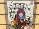 Avengers : The Children's Crusade #1   Graded CGC 9.8   PARTIAL SKETCH Cover