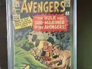 Avengers 3 - 5.0 CGC (slight color touch) - Marvel Silver Age Key