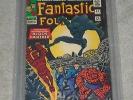 Marvel Fantastic Four #52 CBCS 6.0 OW/W Universal Key 1st Black Panther HOT
