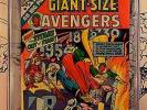 Giant-Size Avengers #3 CGC 8.0 - 1975 Origin of Immortus - White Pages