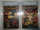 Fantastic Four #52 CBCS 5.0 like CGC & #53 CBCS 6.0 1st & 2nd Black Panther