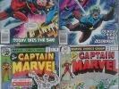 Captain Marvel #57,58,61,62 (4 - Books)