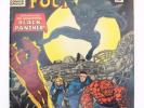 Fantastic Four #52 (F+) 6.5 Silver Age Marvel 1st App Black Panther