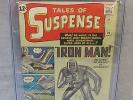 TALES OF SUSPENSE #39 (Iron Man 1st app. & origin) CGC 6.0 FN Marvel Comics 1963