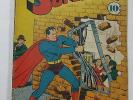 Superman #5 1940 DC Reader Copy Almost Complete 4th Lex Luthor App Batman #1 Ad