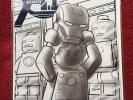 AVENGERS A.I. #4  1:100 LEGO SKETCH VARIANT COVER MARVEL COMIC BOOK IRON MAN 1