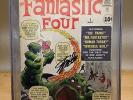 Fantastic Four #1 CGC SS 4.0 Signature Series - Signed by Stan Lee