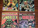 FAN/023 - STRANGE TALES FEATURING WARLOCK #178,179,180,181 Marvel 1975