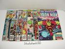 Iron Man 7 Comic Lot Marvel 1975 #80 83 87 92 97 98 100 Sunfire Blizzard Melter