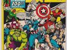 Avengers #100 VG+ 4.5 Hulk Thor Captain America Iron Man Barry Smith Art
