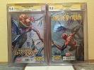 AMAZING SPIDERMAN 700 AND SUPERIOR SPIDERMAN 1 CGC 9.8 MIDTOWN STAN LEE CAMPBELL