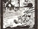 Batman #665 p.15 - Batman vs. Bane/Batman - 2007 Signed art by Andy Kubert