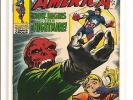 Captain America 115 Vol 1 High Grade $57 Value Marvel Silver Age Red Skull
