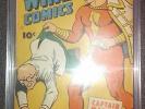 Whiz Comics 57 CGC 5.0 Captain Marvel Spy Smasher Golden Age 1944