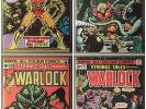 Strange Tales (Warlock) / x4 (#178-181) / Marvel Comics / 1975 (see details)