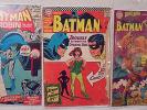 BATMAN # 78, 181, 240 BATMAN & WONDER WOMAN, BATMAN 1st POISON IVY, BATMAN ROBIN