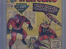 Avengers #2 CGC Apparent GDVG 3.0 Kirby Giant-Man Wasp Hulk Thor - Space Phantom