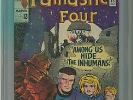 Fantastic Four 45 (CGC 5.0) O/W pgs; 1st Lockjaw & the Inhumans; 1965 (c#04204)