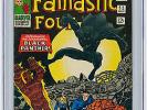 Fantastic Four #52 CGC 6.5 OW 1st app Black Panther Inhumans Marvel Silver Comic