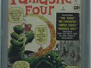 FANTASTIC FOUR #1 CGC 3.0 1ST FANTASTIC FOUR OFF-WHITE PAGES SILVER AGE 001