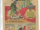 THE SPIRIT COMIC SECTION SUNDAY OCTOBER 6TH  1940 (6.0) THE MASTERMIND STRIKES