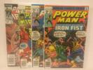 Power Man Iron Fist 4 Comic Lot/Run 48 49 50 100 Marvel 1st Meeting John Byrne