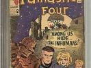 FANTASTIC FOUR #45 CBCS 3.5 OW/WH PAGES // 1ST APPEARANCE OF THE INHUMANS