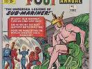 Fantastic Four Annual #1 VG 4.0 Sub-Mariner Spider-Man Jack Kirby Art