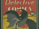 DETECTIVE COMICS #33 [1939] CERTIFIED[4.0] ORIGIN BATMAN