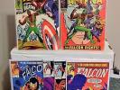 Captain America #117 & #118 Falcon 1st & 2nd  appearance, & The Falcon #1-4