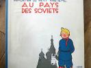 Tintin au pays des Soviets Tirage de tête 1980 Hergé RARE quasi neuf