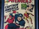 The Avengers #4 (1964, Marvel) 3.0 CGC, original owner