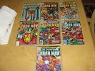 The Invincible Iron Man LOT OF 7,-#100,101,103,104105,106,108 VERY NIC CONDITION