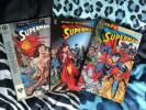 Death of Superman, World Without Superman & Return of Superman Graphic Novels