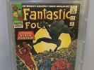 FANTASTIC FOUR #52 (Black Panther, T'Challa 1st app) CBCS 6.5 Marvel Comics 1966