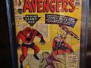 Avengers 2 silver age cgc 3.0