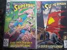 Superman: The Man of Steel #17 1ST DOOMSDAY and Superman #75 Death Superman NM