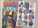 Mighty World of Marvel #3 + Free Gift - Fun Stickers Oct 21st 1972