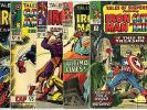 Tales of Suspense #70, 77, 97, 98, 99  avg. VG 4.0  Marvel  1965  No Reserve