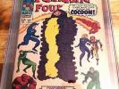 Fantastic Four #67 1967 CGC 4.0 1st Him Warlock Glass Cracked $1 bid Yahoo