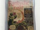 MARVEL FANTASTIC FOUR #1 CGC 3.0 1ST FANTASTIC FOUR OFF-WHITE PAGES SILVER AGE