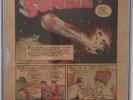 Superman #1 CGC 1939 Golden Age Superman 1st Wrap Only Origin Of Superman